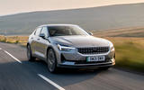 1 Polestar 2 single motor 2021 UK FD hero front