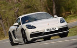 Porsche 718 Cayman GTS 2018 UK review hero front