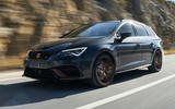 Seat Leon Cupra R ST 2019 first drive review - hero front