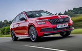 1 Skoda Kamiq Monte Carlo 2021 UK first drive hero front