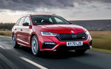 Skoda Octavia vRS Estate 2020 UK first drive review - hero front