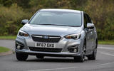 Subaru Impreza 2018 UK review hero front