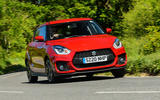 Suzuki Swift Sport hybrid 2020 UK first drive review - hero front