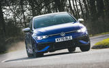 1 Volkswagen Golf R 2021 UK first drive review hero front