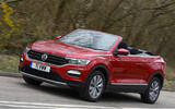 Volkswagen T-Roc Cabriolet 2020 UK first drive review - hero front