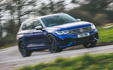 1 Volkswagen Tiguan R 2021 UK first drive review hero front