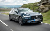 Volvo V90 Recharge T6 2020 UK first drive review - hero front