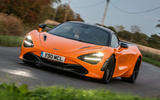 McLaren 720S Track Pack 2018 UK first drive review - hero front