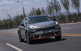 Lynk & Co prototype on the road