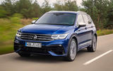 99 Volkswagen Tiguan R 2021 official images tracking front