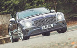 Bentley Continental GT Mulliner w12 2023 001 cornering front