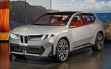 BMW Vision Neue Klasse X concept front three quarter lead