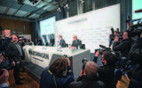 Volkswagen press conference - chaired by Matthias Muller