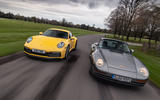 Porsche 992 911 vs. Porsche 959 - front