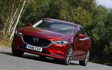 Mazda 6 165 Sport Nav 2018 UK first drive review - cornering front