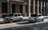 Fiat 500 Mild Hybrid and Fiat Panda Mild Hybrid 2020 - tracking side