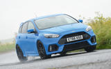 Ford Focus RS Mk3 front quarter cornering