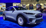 Ford Mustang Mach E Rally at LA motor show front quarter