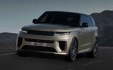 Land Rover Range Rover Sport SV front three quarter