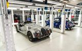 Morgan factory - final steel chassis car