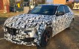 Maserati Levante spy shots