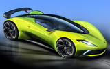 Lotus hypercar render Autocar hero front