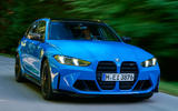 New BMW M3 Touring front three quarter