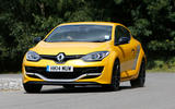 Renault Megane RS front three quarter