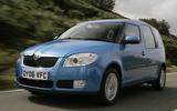 Skoda Roomster front three quarter