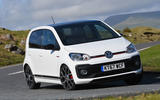 Volkswagen Up GTI 2018 front quarter cornering