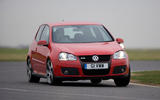 Volkswagen Golf GTI front three quarter