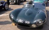 Driving the Jaguar D-type at Goodwood