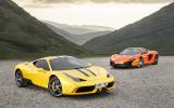 Supercar shootout - Ferrari 458 Speciale versus McLaren 650S