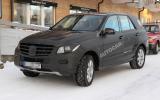 Next Mercedes ML - new pics