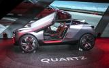 Peugeot reveals Quartz hybrid SUV concept