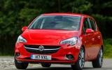 Vauxhall Corsa cornering