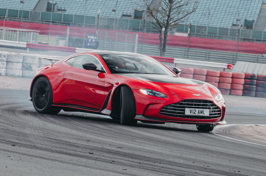 032 aston martin vatage v12 front cornering 2022