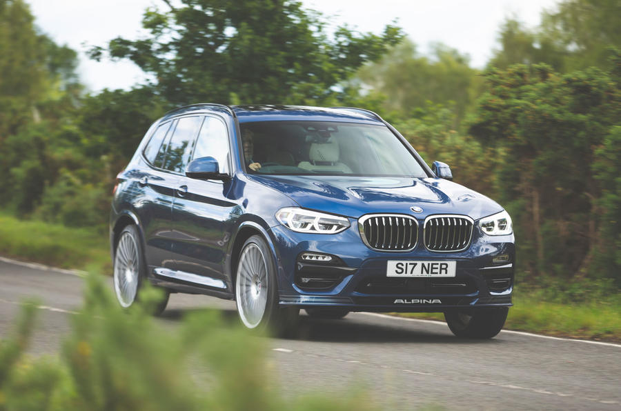 Alpina XD3 2019 UK road test review - hero front