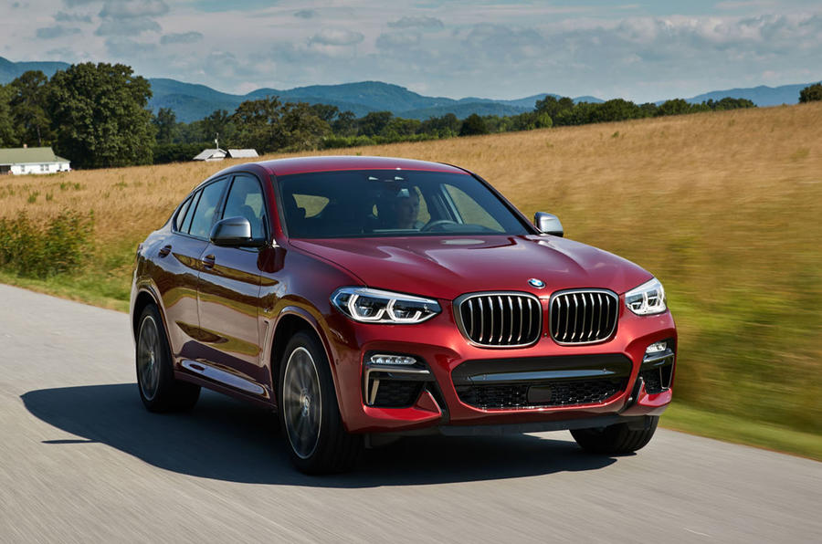 BMW X4 2018 road test review hero front