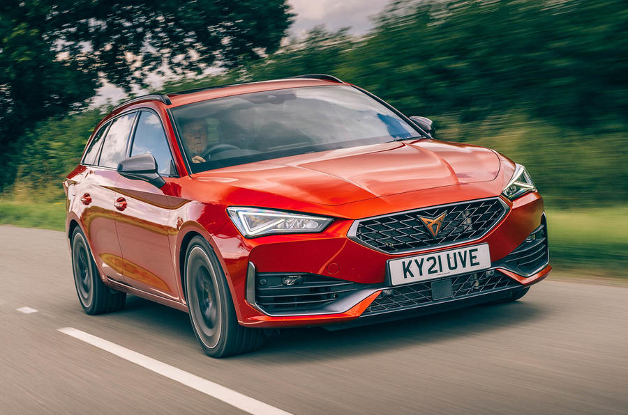 1 Cupra Leon Estate 2021 road test review hero front