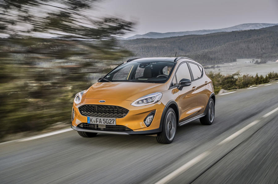 Ford Fiesta Active 2018 road test review hero front