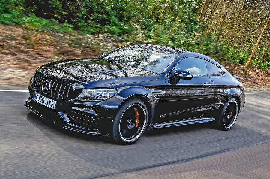 Mercedes-AMG C63 Coupé 2019 road test review - hero front