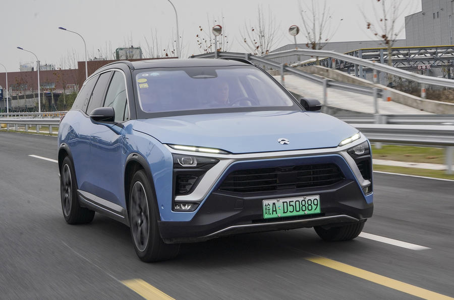 Nio ES8 road test review - hero front