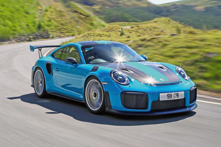 Porsche 911 GT2 RS 2018 road test review hero front