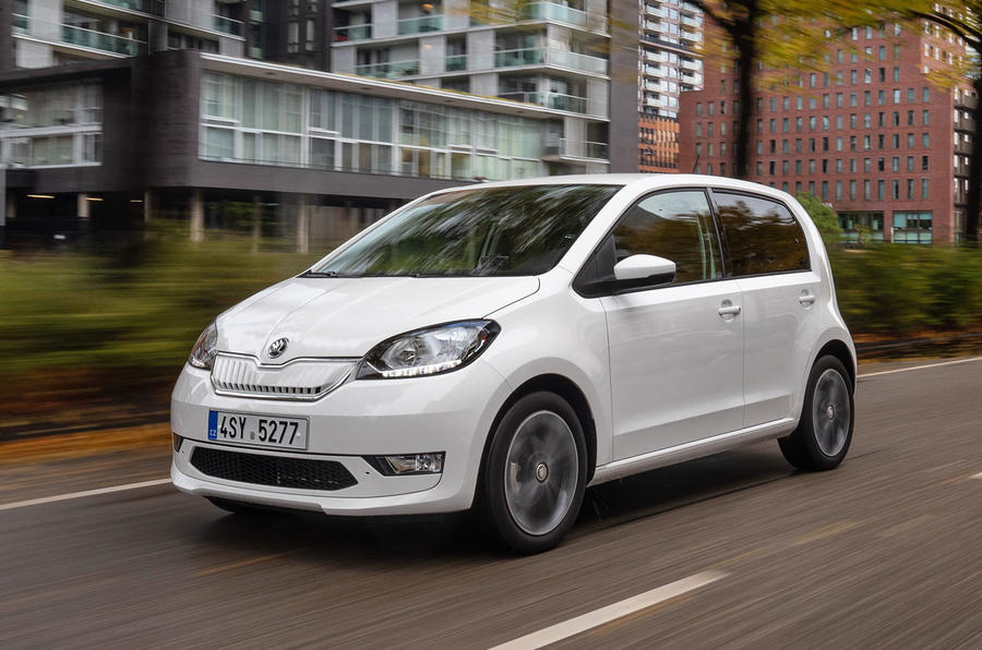 SKoda Citigo-e IV 2020 road test review - hero front