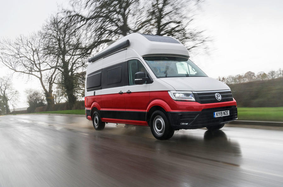 Volkswagen Grand California 2020 road test review - hero front