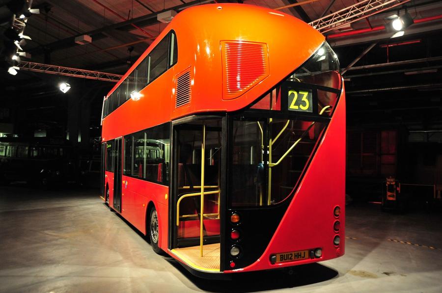 London's new bus unveiled