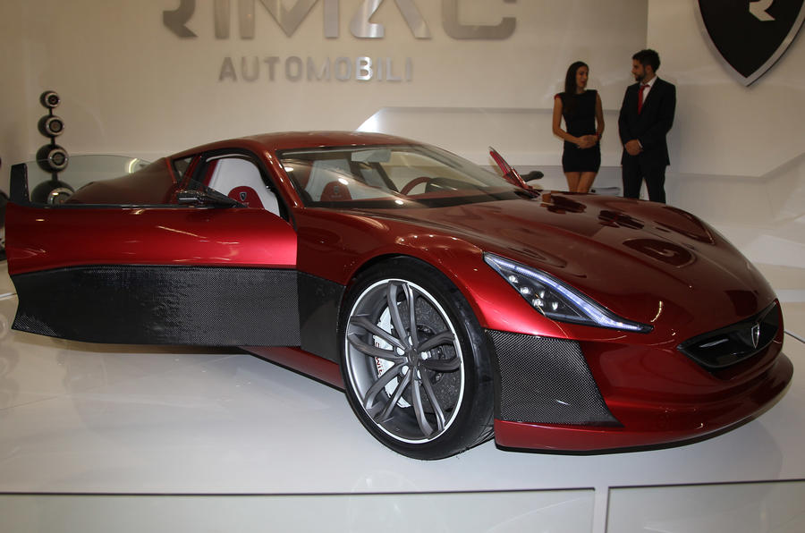 Frankfurt: 190mph Rimac Concept One