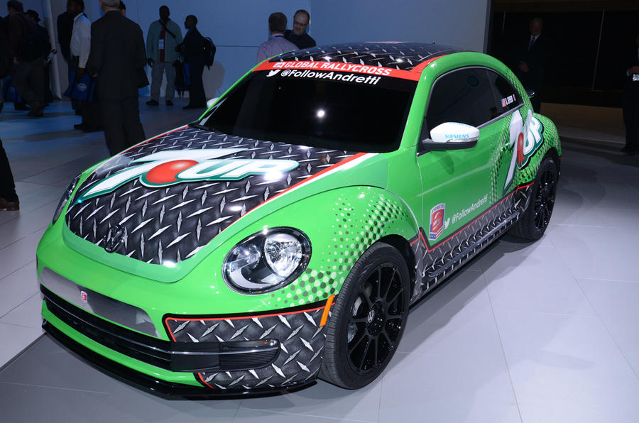 Extreme 560bhp Volkswagen Beetle rallycross car unveiled