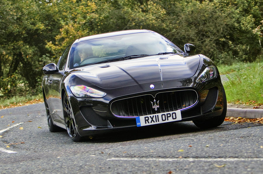 Maserati GranTurismo MC Stradale cornering